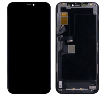 Дисплей для iPhone 11 Pro (A2215) в сборе с тачскрином Черный - (In-Cell) (площадка под IC)#2085554