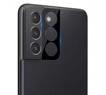 Защитное стекло камеры для Samsung Galaxy S22 (S901B) Черный#1793818
