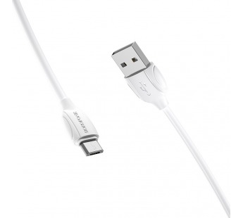                         Кабель Micro USB Borofone BX19 (2.4A/1m) белый#1791335