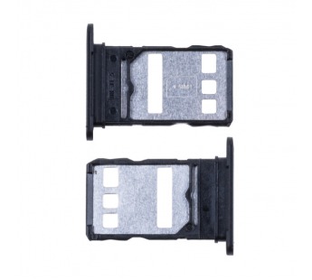 Держатель SIM для Huawei Honor 50 Lite/Nova 8i (NTN-LX1/NEN-LX1) Черный#1795789