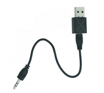Адаптер USB+AUX B16D (Bluetooth) Черный#1890427