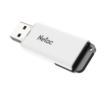 Флеш-накопитель USB 3.0 32GB Netac U185 белый с LED индикатором#1795771