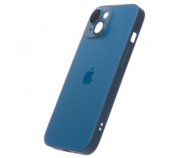 Чехол-накладка - PC072 Glass для "Apple iPhone 14" (blue) (212651)#1796514