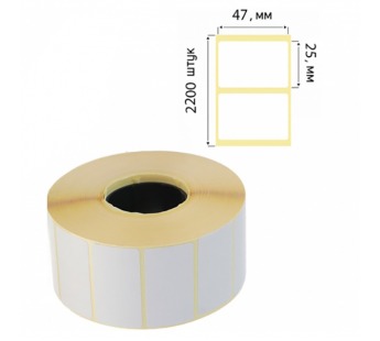 Термоэтикетка 43*25*1000#1802322