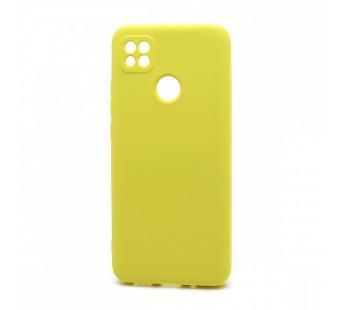 Чехол Silicone Case NEW ERA (накладка/силикон) для Xiaomi Redmi 9C/Redmi 10A желтый#1794664