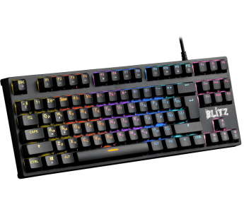 Клавиатура Defender Blitz GK-240L RU механическая игровая с подсветкой (black) (212597)#1864415