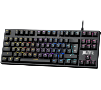 Клавиатура Defender Blitz GK-240L RU механическая игровая с подсветкой (black) (212597)#1864416