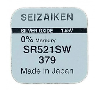 Элемент питания 379 SR521SW G0 Silver Oxide "Seizaiken" BL-1#1803697
