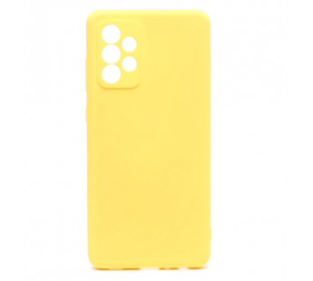                                     Чехол силиконовый Samsung A72 Silicone Case желтый#1796310