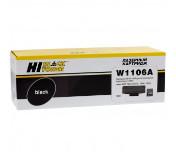 Картридж Hi-Black (HB-W1106A) для HP Laser 107a/107r//MFP135a/135r/135w/137, 1K (с чипом) [21.11], шт#1802863