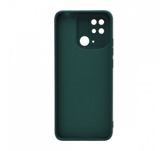 Чехол-накладка NEW ERA Winter для Xiaomi Redmi 10C (005) темно зеленый#1799204