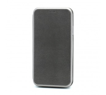 Чехол-книжка BF модельный (силикон/кожа) для Apple iPhone 11/6.1 серебристый#1853784