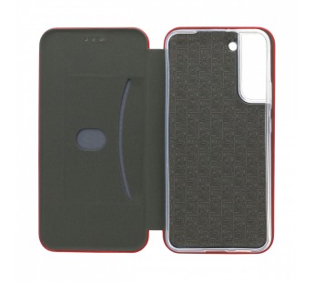 Чехол-книжка BF модельный (силикон/кожа) для Samsung Galaxy S22 Plus красный#1805917