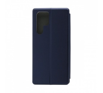 Чехол-книжка BF модельный (силикон/кожа) для Samsung Galaxy S22 Ultra синий#1803148