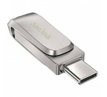 Флэш накопитель USB 32 Гб SanDisk Ultra Dual Drive Luxe USB 3.1 (silver) (213052)#1799409