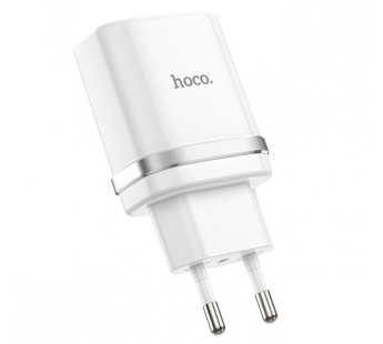 Сетевое З/У USB HOCO C12Q QC3.0 3.0A 1USB (белое) [24.11], шт#1799126
