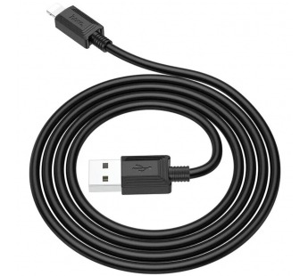 Кабель USB - Apple lightning HOCO X73 1.0м 2.4A (черный)#1799172