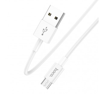 Кабель USB - Micro USB HOCO X64 1.0м 2.4A (белый) [24.11], шт#1799190