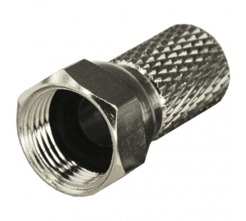 F-разъем для SAT, (с резиновым уплотнителем) "Rexant"#2079326