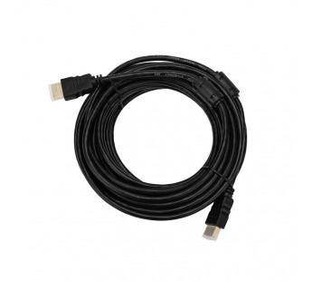 Шнур шт.HDMI - шт.HDMI v1.4 10м с ферритовыми фильтрами Gold "Rexant"#2034194