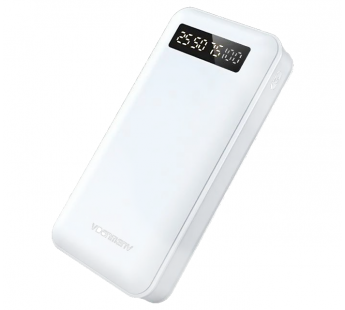 Портативный аккумулятор DENMEN DP22 30000 mAh (белый)#1801632