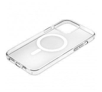 Чехол для iPhone 12 Pro Max, magsafe, акриловый, прозрачный#1848849