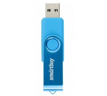 Флеш-накопитель USB 32GB Smart Buy Twist синий#2035239