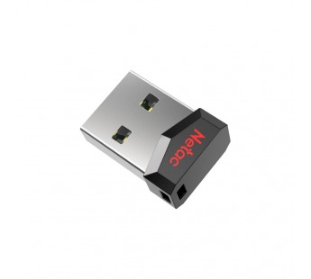 Флеш-накопитель USB 64GB Netac UM81 Ultra чёрный металл#1802704