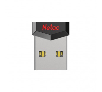 Флеш-накопитель USB 64GB Netac UM81 Ultra чёрный металл#1802701