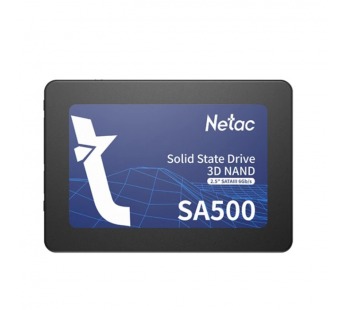 Внутренний твердотельный накопитель SSD  Netac  128GB  SA500, SATA-III, R/W - 500/400 MB/s, 2.5", 3D NAND#2135169