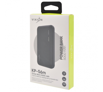 Портативное зарядное устройство (Power Bank) VIXION KP-56m 5000mAh (черный)#2140727