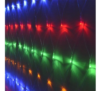 Гирлянда светод. "Cетка" ML-320M, 3*2м, 320 LED, мульти (4цв.), шнур 1,5м, Funray#2060940