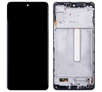Дисплей для Samsung Galaxy M53 5G (M536B) модуль с рамкой Черный - OR (SP)#1813208