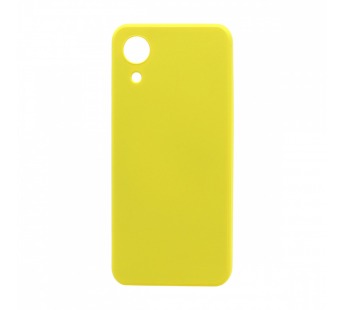 Чехол Silicone Case NEW ERA (накладка/силикон) для Samsung Galaxy A03 Core желтый#1806543