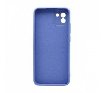 Чехол Silicone Case NEW ERA (накладка/силикон) для Samsung Galaxy A03 голубой#1806465