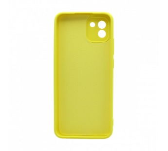 Чехол Silicone Case NEW ERA (накладка/силикон) для Samsung Galaxy A03 желтый#1806467