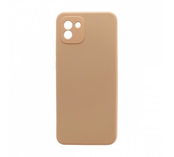 Чехол Silicone Case NEW ERA (накладка/силикон) для Samsung Galaxy A03 светло розовый#1806489