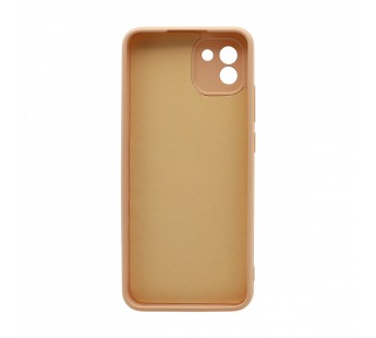 Чехол Silicone Case NEW ERA (накладка/силикон) для Samsung Galaxy A03 светло розовый#1806490