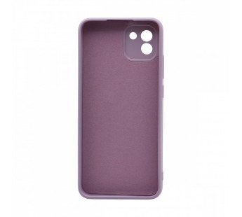 Чехол Silicone Case NEW ERA (накладка/силикон) для Samsung Galaxy A03 сиреневый#1806497