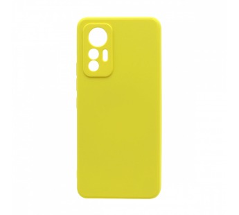 Чехол Silicone Case NEW ERA (накладка/силикон) для Xiaomi 12 Lite желтый#1805314