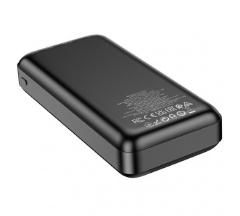 Внешний аккумулятор Borofone BJ27A 20000mAh Li-pol USB*2 (black) (213492)#1803675