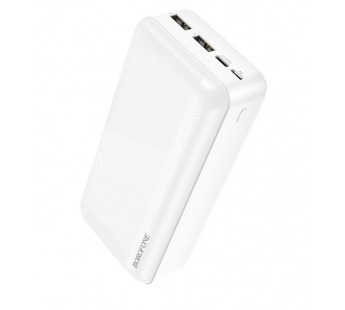 Внешний аккумулятор Borofone BJ27B 30000mAh USB*2 (white)(213083)#1803729
