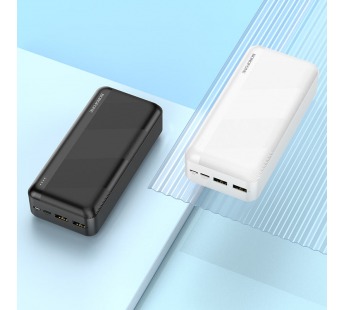 Внешний аккумулятор Borofone BJ27B 30000mAh USB*2 (white)(213083)#1803725