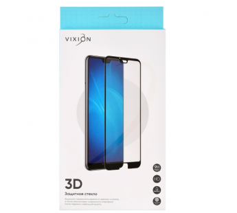 Защитное стекло 3D для iPhone 14 Pro (черный) (VIXION)#1830984