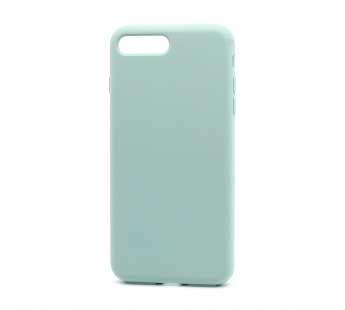 Чехол Silicone Case без лого для Apple iPhone 7/8 Plus (полная защита) (017) голубой#1808537