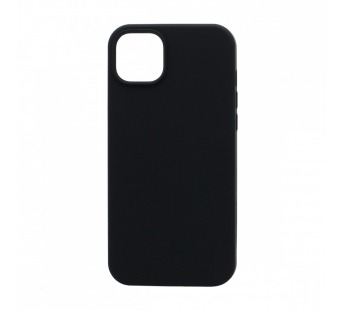 Чехол Silicone Case без лого для Apple iPhone 14 Plus/6.7 (полная защита) (018) черный#1808484