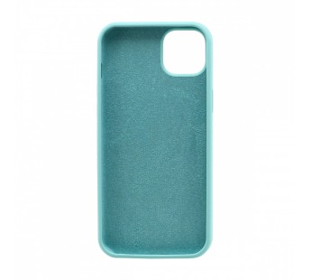 Чехол Silicone Case без лого для Apple iPhone 14 Plus/6.7 (полная защита) (044) голубой#1808488