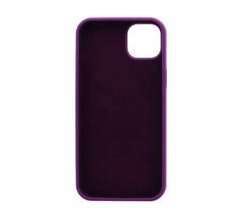 Чехол Silicone Case без лого для Apple iPhone 14 Plus/6.7 (полная защита) (045) фиолетовый#1808489