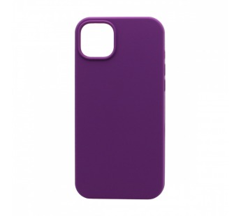 Чехол Silicone Case без лого для Apple iPhone 14 Plus/6.7 (полная защита) (045) фиолетовый#1808490