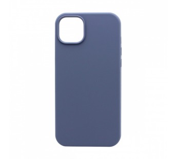 Чехол Silicone Case без лого для Apple iPhone 14 Plus/6.7 (полная защита) (046) синий#1808492